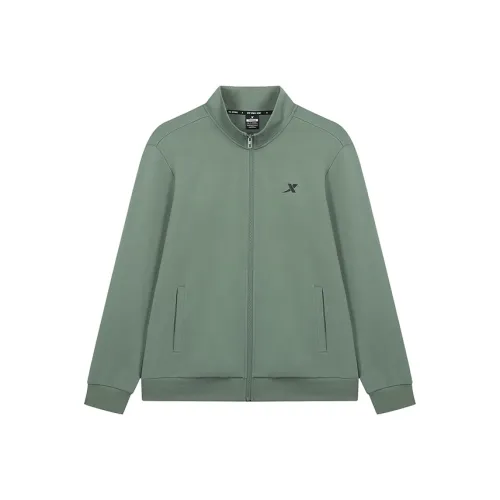 XTEP Повседневная куртка мужская дикая зеленая