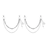 Цепи для брюк с острым клювом (1 пара)