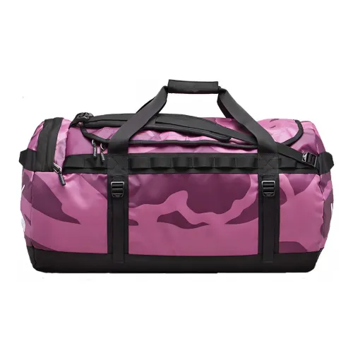 The North Face KAWS Collaboration 95L Хранение Рюкзак Сумка через плечо На открытом воздухе Сумка из ПВХ Фиолетовый Камуфляж Унисекс