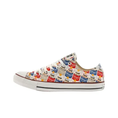 Andy Warhol x Converse Chuck Taylor All Star Low Топ Кеды Мужской Белый