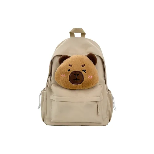 Vack Нейлон Рюкзак Унисекс Хаки