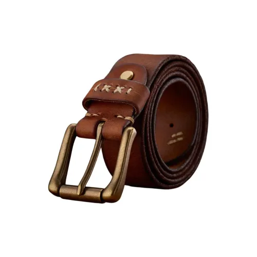 Devanro Ремни из натуральной коровьей кожи мужские 3,8 см