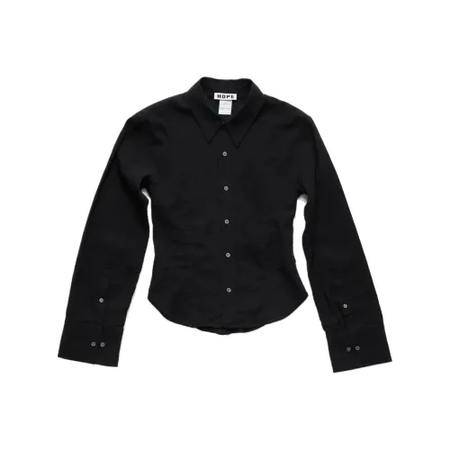 HOPE Черные Женские Рубашки