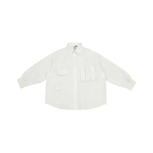 CVOOOER Белый Унисекс Рубашки