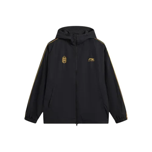 LINING Sports Life Collection Тренчкот Унисекс Черный