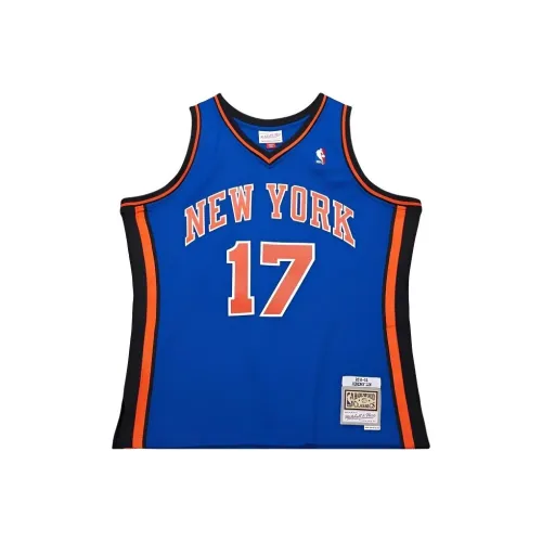 MITCHELL NESS X NBA New York Knicks SWINGMAN Fan Edition SS25 Баскетбольная Джерси Мужская Синяя