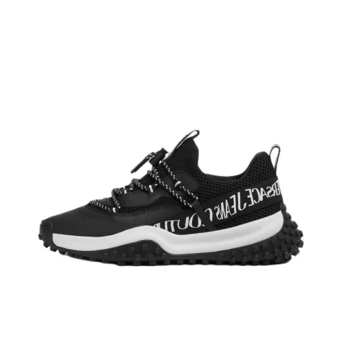 VERSACE JEANS COUTURE Логотип Hyber Low Топ Повседневная обувь Мужской Черный