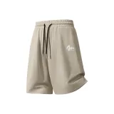 [100% cotton Спортивный] Хаки (Повседневные штаны с логотипом кисти)