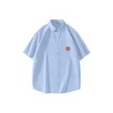 Light Blue (N01 Velvet Brown Chest Logo)  
Светло-голубой (N01 Бархат Коричневый Логотип на груди)