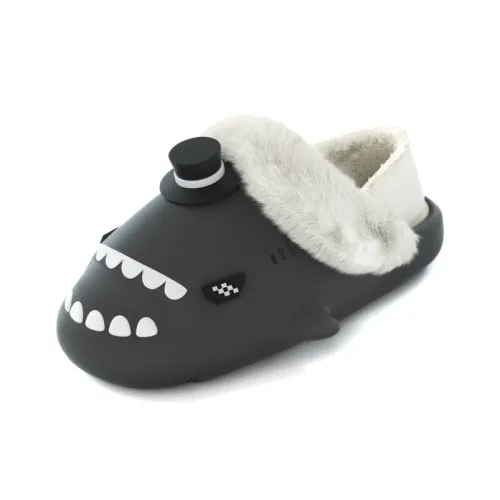 HelloSlippers Shark Winter Sharkicks Winter Мягкий Деним Кап Домашние тапочки с каблуком Унисекс