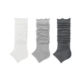 Белый + Светло-серый + Темно-серый [3 упаковки]