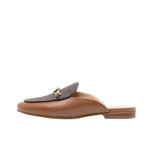 MICHAEL KORS Домашние тапочки Женские Верблюжий коричневый