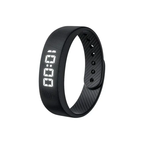 SKMEI Электронный механизм силиконовый ремешок часы унисекс черный циферблат