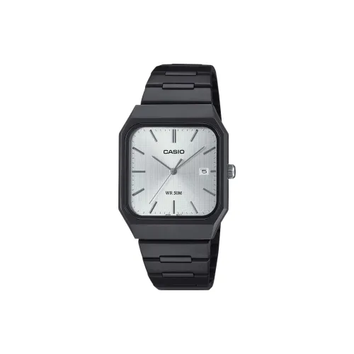 CASIO G SHOCK Collection Кварцевый механизм нержавеющая сталь ремешок с ионным покрытием унисекс серебристый циферблат