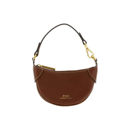 Polo Ralph Lauren Телячья кожа Сумка Женская Темно-коричневая