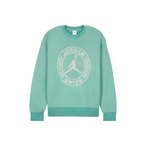 Jordan x UNION Озерно-голубой Унисекс Свитеры