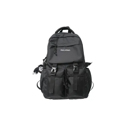 Mulinsen Нейлон с Полиэстер Рюкзак Стандартный Унисекс Черный