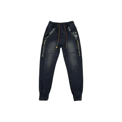 Chisportate Черные Унисекс Джинсы