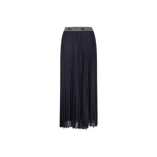 Twinset Черный Женские Повседневные Длинные Юбки