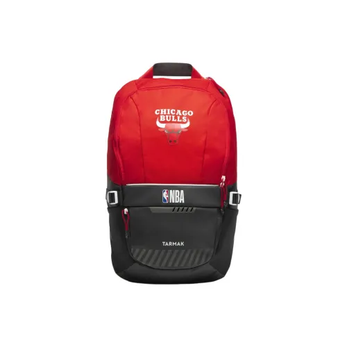 DECATHLON NBA Bulls Коллаборация Полиэстер Рюкзак Мужской Красный и Черный
