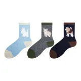 Синий Вест-хайленд + Серый Корги + Темно-синий Валлийский корги