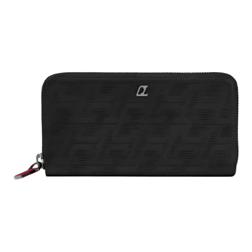CL LUBOTING Телячья кожа Кошелек Стандартный Мужской Черный