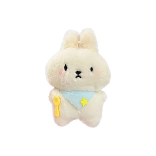 HUHUXIONG Скрипящий Кролик Котенок Плюшевый Брелок 8,5 см Рекомендуемая высота