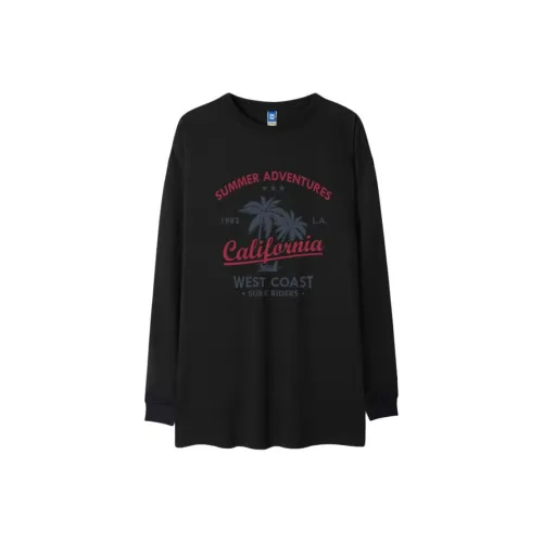 Mo Yan Тяжелый Длинный Рукав Т-Рубашка Мужская