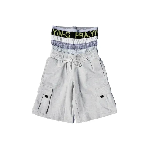 Praying Серые Унисекс Повседневные Шорты