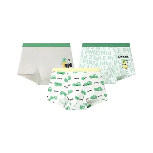 JIUSUIBAN Светло-зеленый + Светло-зеленый + Светло-серый Детское нижнее белье