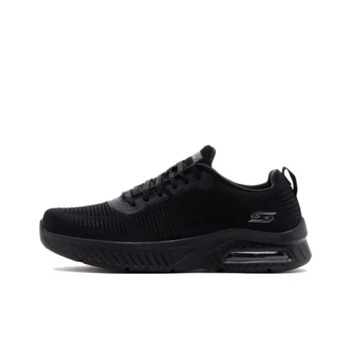 Skechers Повседневные Низкие Кеды Черные Мужские