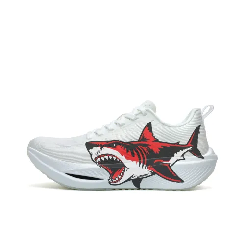 LEBUZHE Беговые кроссовки Low Top Red Shark Унисекс