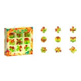 [9 Pack] Амбер Градиентный Танграм Коробка
