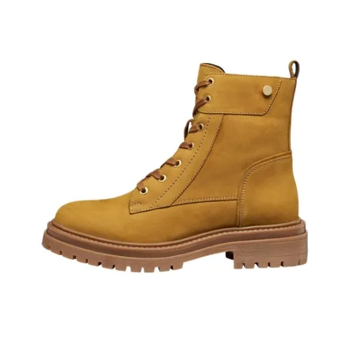 GEOX Iridea Martin Boot 4,5 см Женские Желтый Коричневый