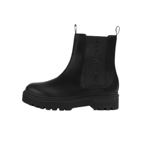 VERSACE JEANS COUTURE Syrius Короткий Челси Мужской Черный