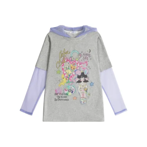 UNIFREE Серый Женские T-рубашки