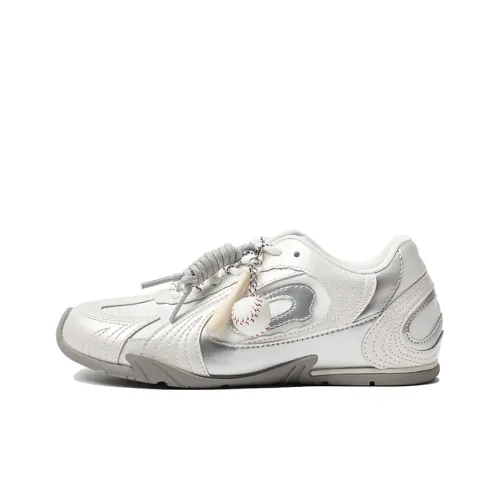 CENTRAL KITTY визуально увеличивает рост Низкие кеды немецкого армейского стиля Женские Белые