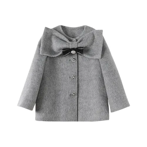 YUANYUAN GIRL Однотонный MID Длина Нейлон Куртка Детская