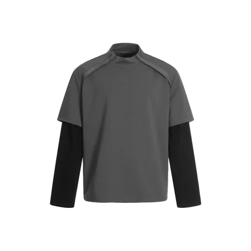 HIPHOPPUNKS Темно-серый Мужская T-рубашка