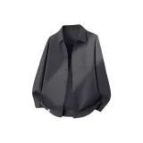 [100% cotton Light Business] Темно-серый (M45 Ink Gray Смайлик Низ Правая сторона B)