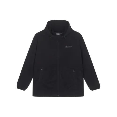 New Balance совместные куртки и пальто унисекс черные