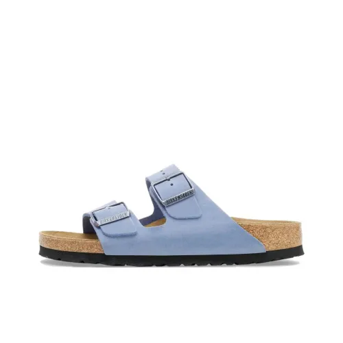 Биркенсток Arizona Soft Footbed Слипоны Унисекс Синий Стандартный Свободный крой