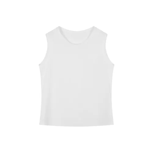 MOHANYIMEI Экрю Женские Майки