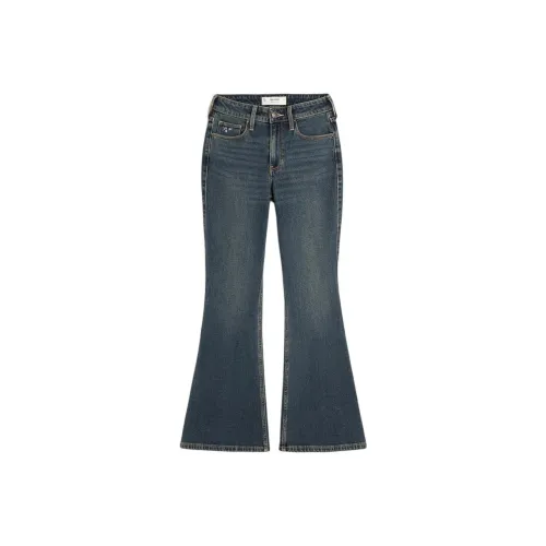 Hollister Blue Women's Jeans Hollister Синий Женские Джинсы