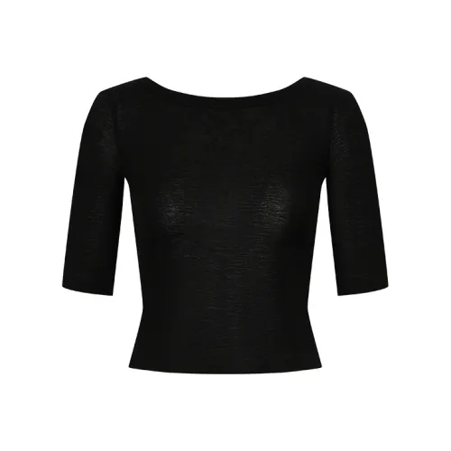 URBAN REVIVO Стандартная рукавная рубашка T-рубашка Женская одежда Женская