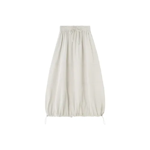 SOON FLOWER Повседневная длинная юбка для женщин