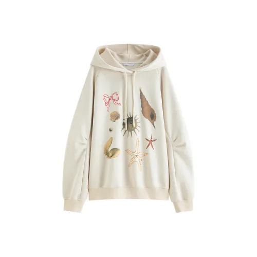 FANSILANEN Кофейный Абрикос Цвет Женский Свитшот