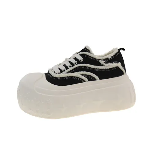 TAFN Low Топ Скейтборд Кроссовки Женские Черные