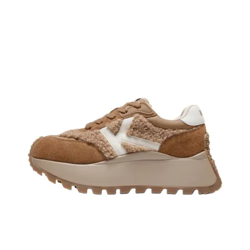 KAPPA массивные кроссовки Low Top Deer коричневые женские