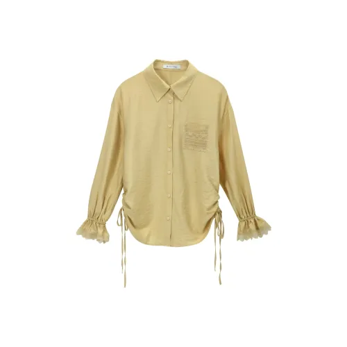 MISHOW Жёлтые Женские Комплекты с Рубашкой